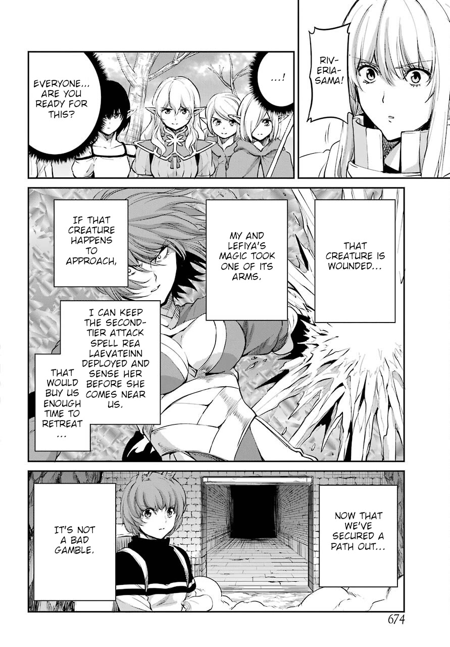 Dungeon ni Deai o Motomeru no wa Machigatte Iru Darou ka Gaiden - Sword Oratoria Chapter 89 page 29 - Chapter 89: Rundown