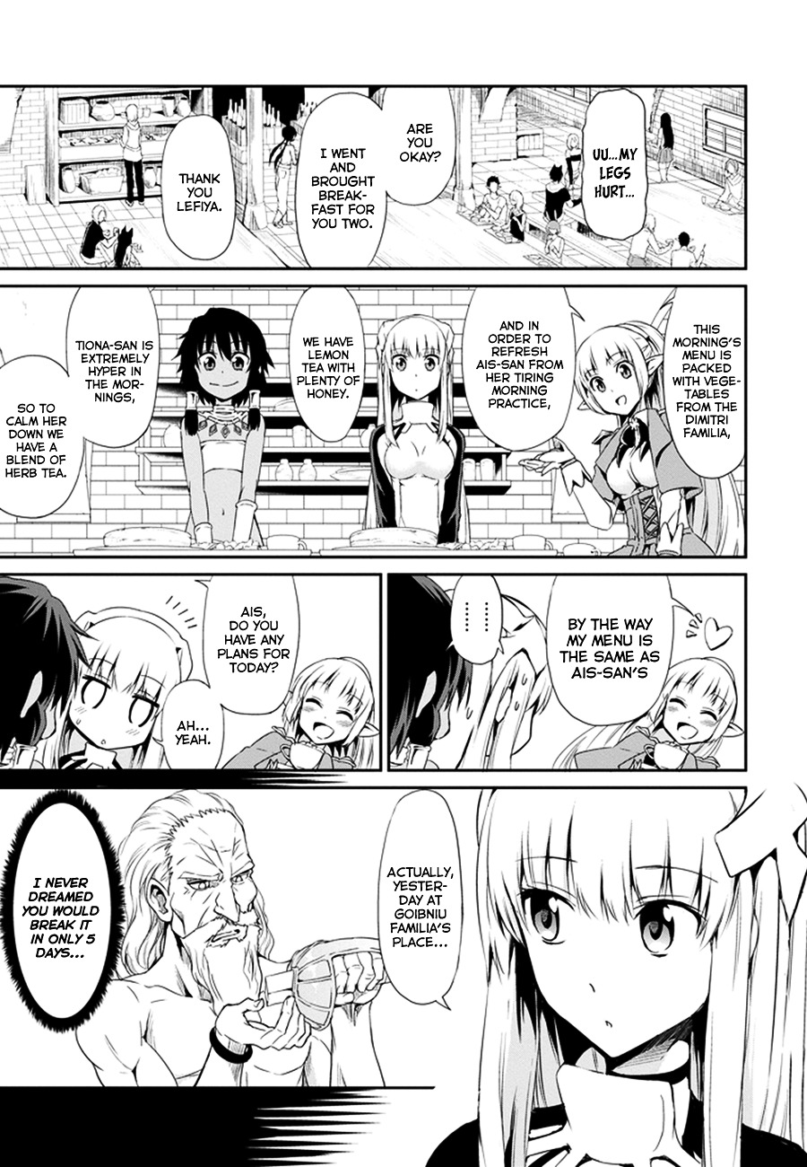 Dungeon ni Deai o Motomeru no wa Machigatte Iru Darou ka Gaiden - Sword Oratoria Chapter 9 page 11 - Chapter 9 :
