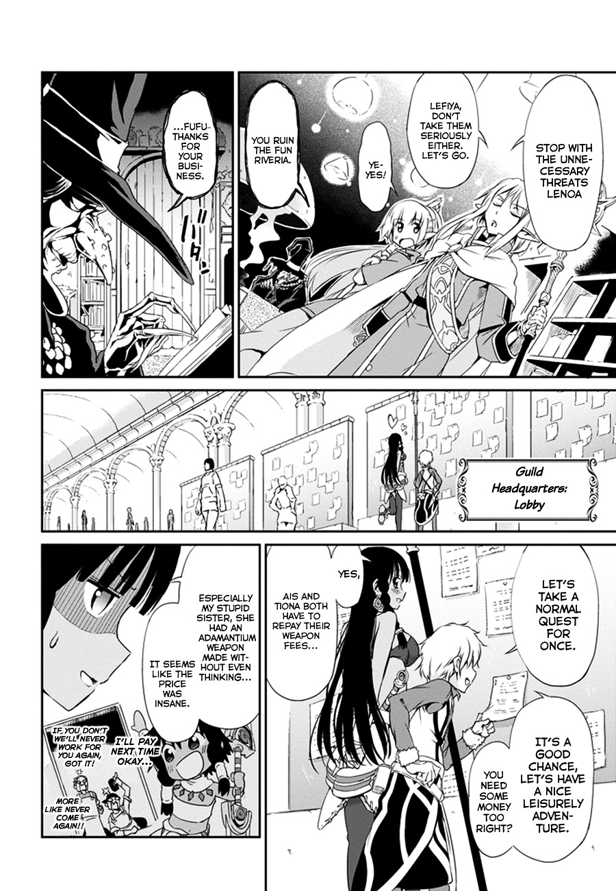 Dungeon ni Deai o Motomeru no wa Machigatte Iru Darou ka Gaiden - Sword Oratoria Chapter 9 page 22 - Chapter 9 :