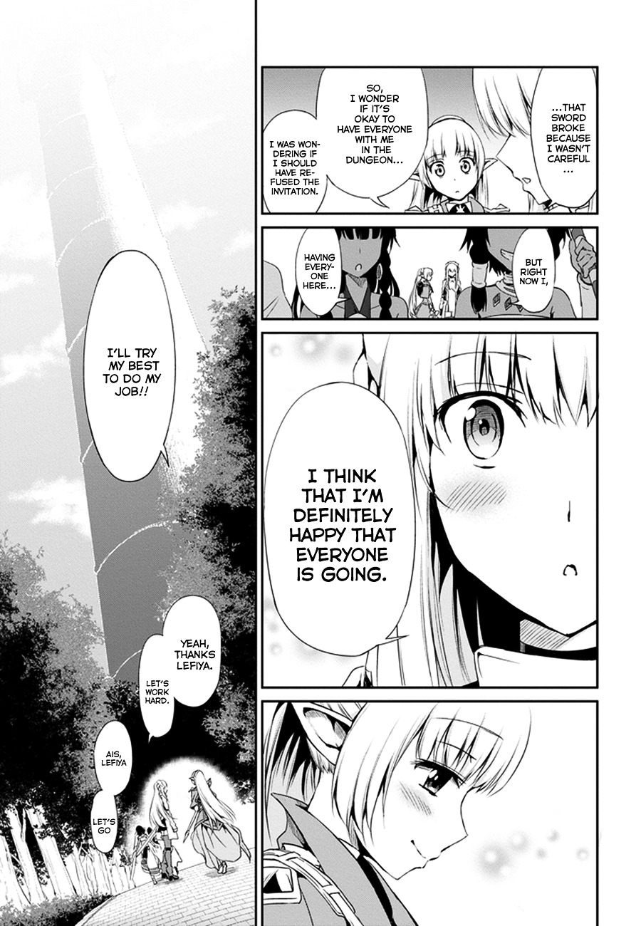 Dungeon ni Deai o Motomeru no wa Machigatte Iru Darou ka Gaiden - Sword Oratoria Chapter 9 page 25 - Chapter 9 :