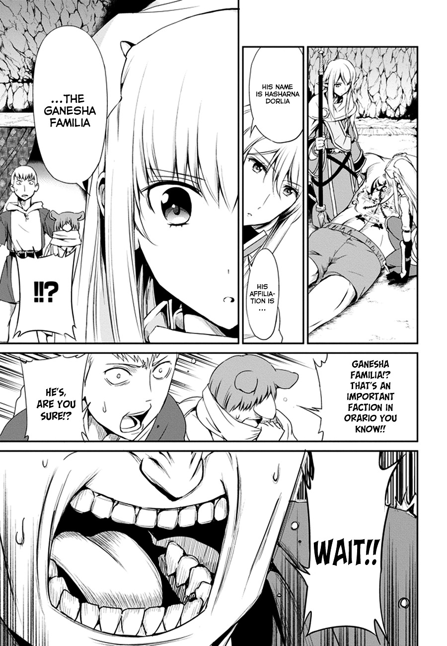 Dungeon ni Deai o Motomeru no wa Machigatte Iru Darou ka Gaiden - Sword Oratoria Chapter 9 page 44 - Chapter 9 :