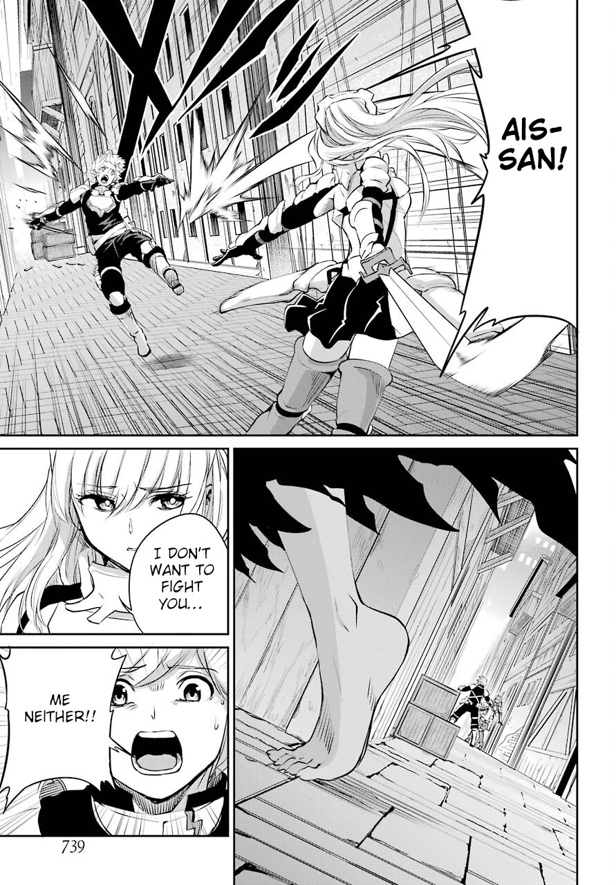 Dungeon ni Deai o Motomeru no wa Machigatte Iru Darou ka Gaiden - Sword Oratoria Chapter 90 page 14 - Chapter 90: Reach for