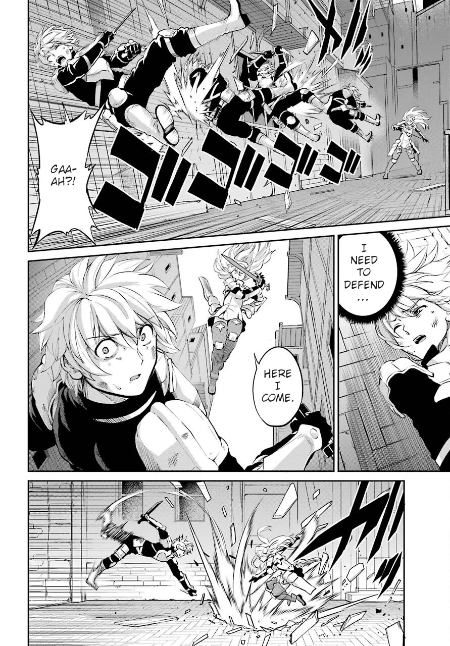 Dungeon ni Deai o Motomeru no wa Machigatte Iru Darou ka Gaiden - Sword Oratoria Chapter 90 page 21 - Chapter 90: Reach for