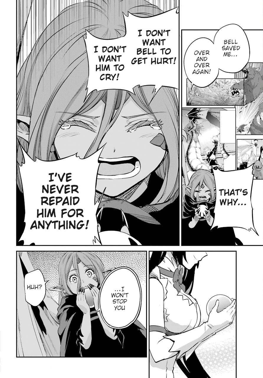 Dungeon ni Deai o Motomeru no wa Machigatte Iru Darou ka Gaiden - Sword Oratoria Chapter 90 page 25 - Chapter 90: Reach for