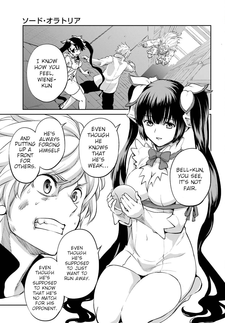 Dungeon ni Deai o Motomeru no wa Machigatte Iru Darou ka Gaiden - Sword Oratoria Chapter 90 page 26 - Chapter 90: Reach for