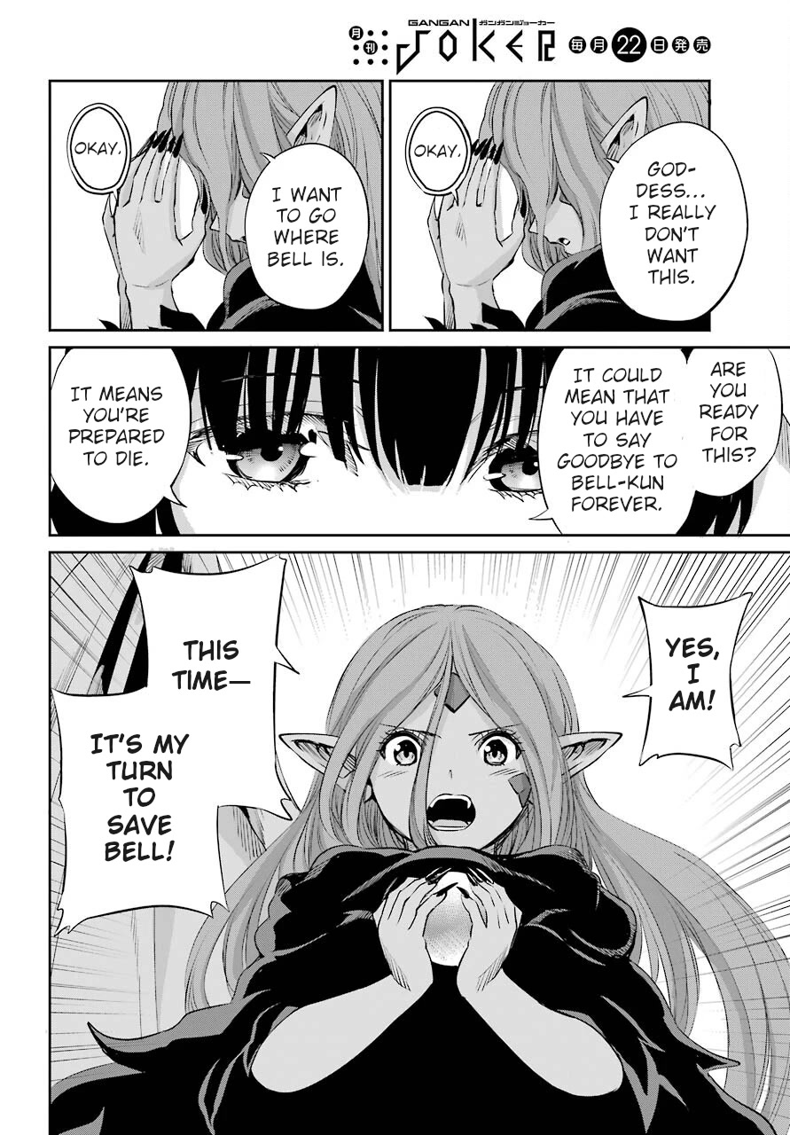 Dungeon ni Deai o Motomeru no wa Machigatte Iru Darou ka Gaiden - Sword Oratoria Chapter 90 page 29 - Chapter 90: Reach for