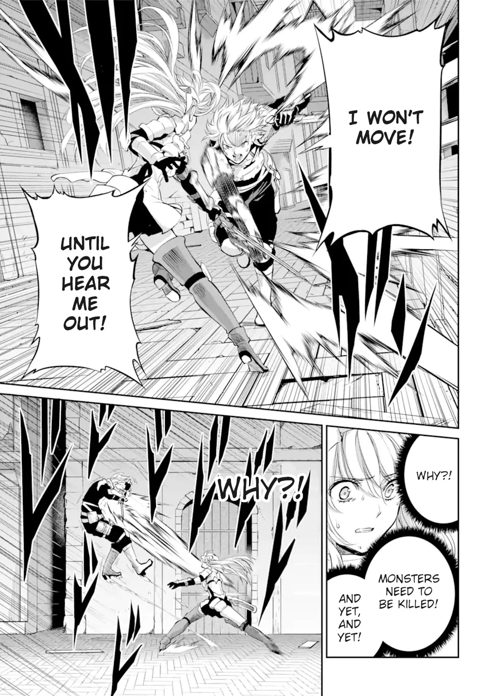 Dungeon ni Deai o Motomeru no wa Machigatte Iru Darou ka Gaiden - Sword Oratoria Chapter 90 page 32 - Chapter 90: Reach for