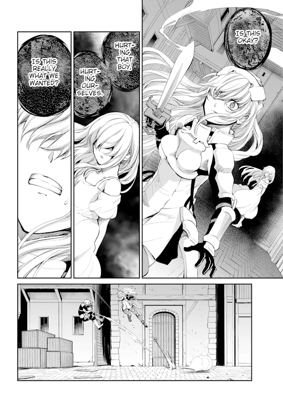 Dungeon ni Deai o Motomeru no wa Machigatte Iru Darou ka Gaiden - Sword Oratoria Chapter 90 page 33 - Chapter 90: Reach for
