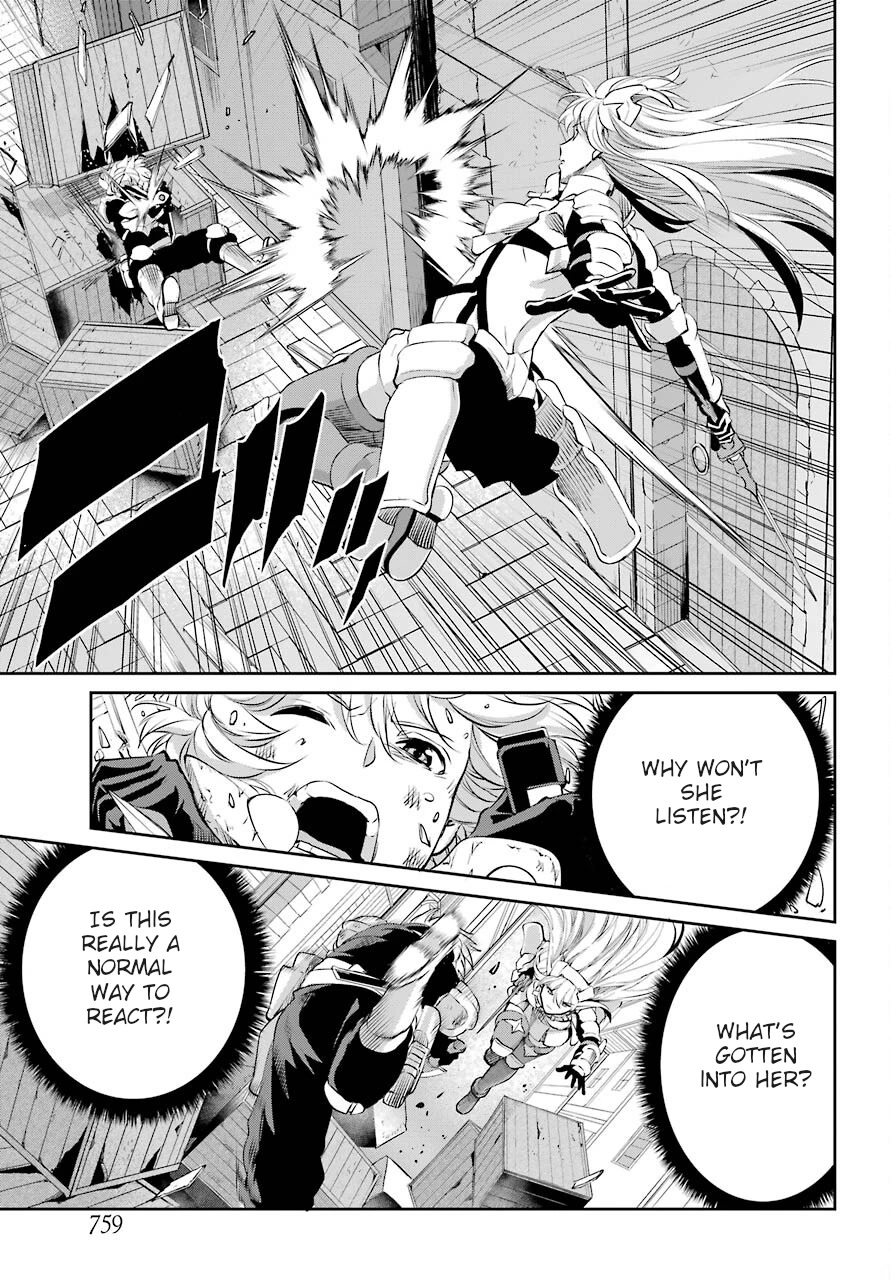 Dungeon ni Deai o Motomeru no wa Machigatte Iru Darou ka Gaiden - Sword Oratoria Chapter 90 page 34 - Chapter 90: Reach for