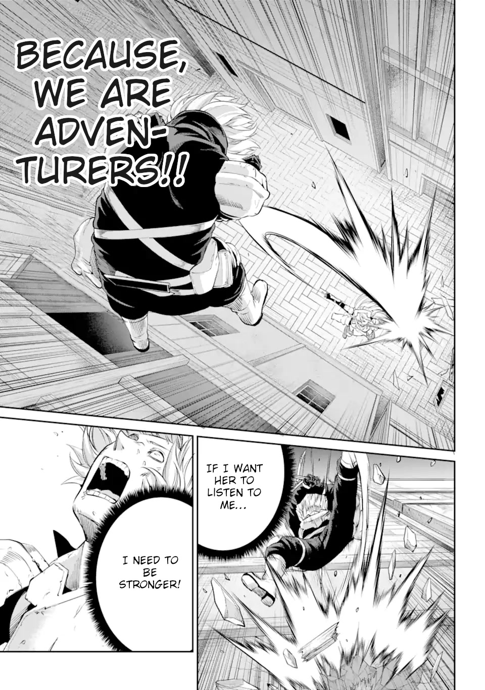 Dungeon ni Deai o Motomeru no wa Machigatte Iru Darou ka Gaiden - Sword Oratoria Chapter 90 page 36 - Chapter 90: Reach for