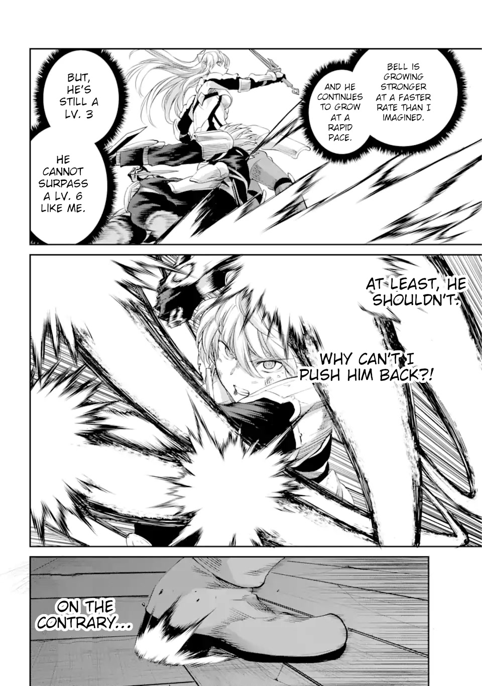 Dungeon ni Deai o Motomeru no wa Machigatte Iru Darou ka Gaiden - Sword Oratoria Chapter 90 page 39 - Chapter 90: Reach for