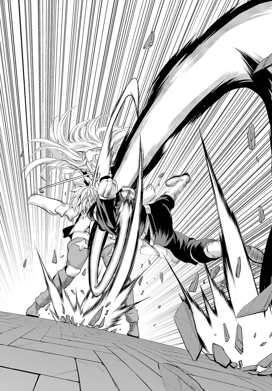 Dungeon ni Deai o Motomeru no wa Machigatte Iru Darou ka Gaiden - Sword Oratoria Chapter 90 page 44 - Chapter 90: Reach for