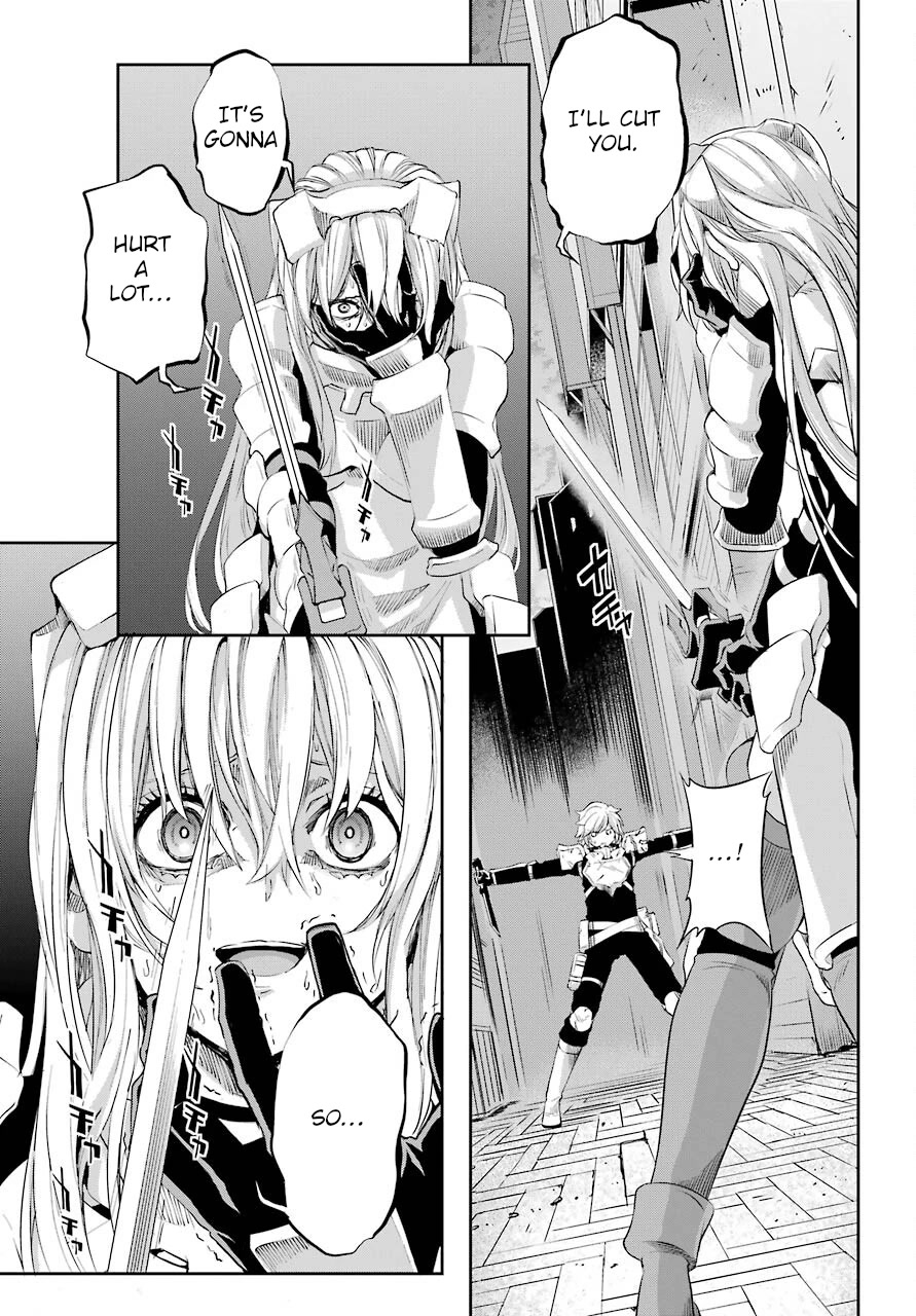 Dungeon ni Deai o Motomeru no wa Machigatte Iru Darou ka Gaiden - Sword Oratoria Chapter 91 page 15 - Chapter 91: Two Side
