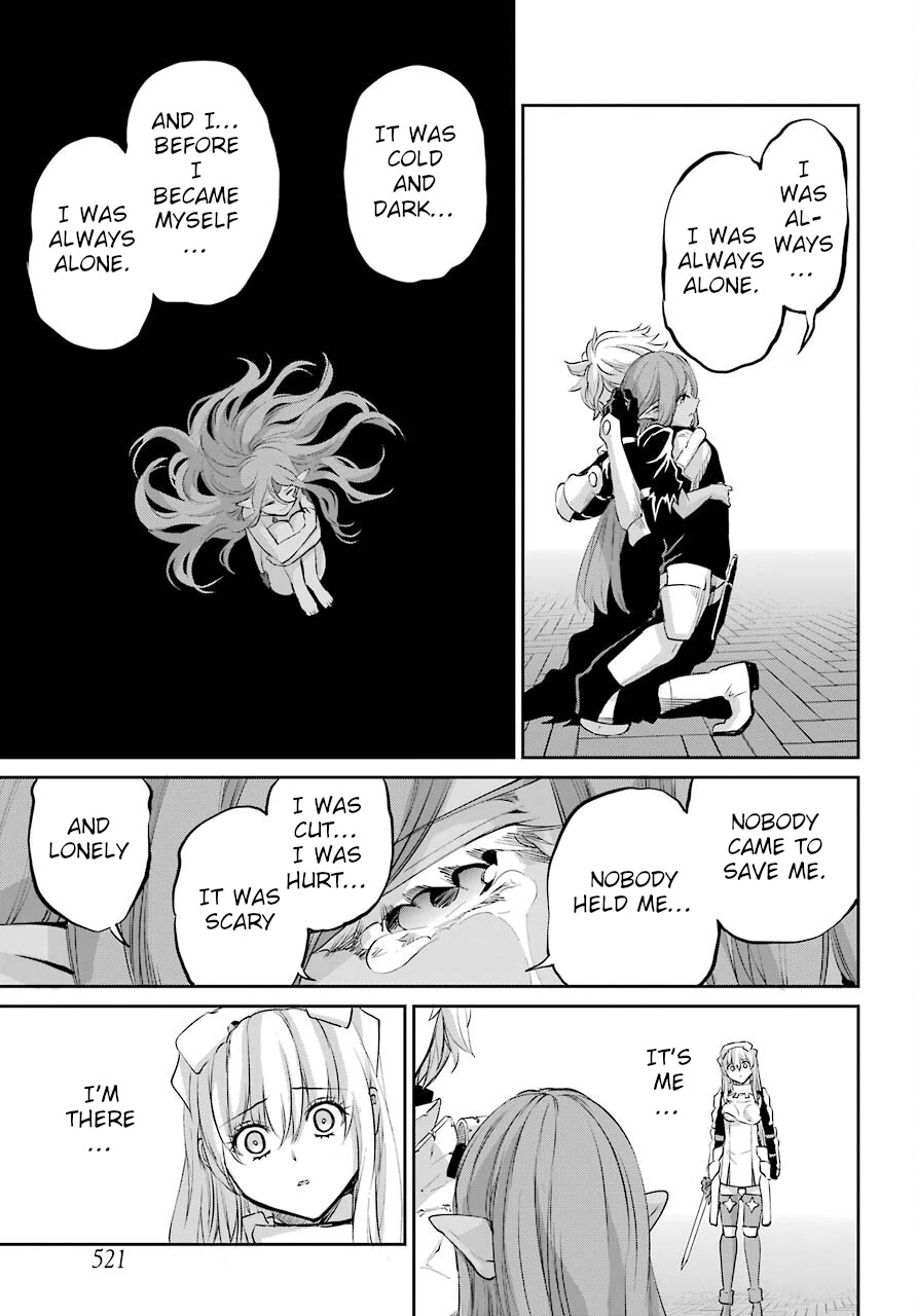 Dungeon ni Deai o Motomeru no wa Machigatte Iru Darou ka Gaiden - Sword Oratoria Chapter 91 page 23 - Chapter 91: Two Side