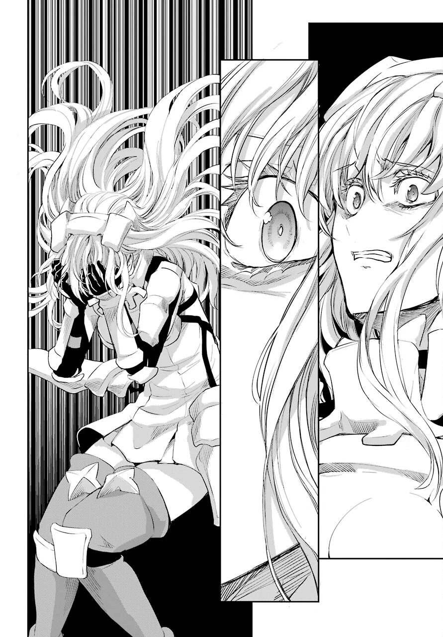 Dungeon ni Deai o Motomeru no wa Machigatte Iru Darou ka Gaiden - Sword Oratoria Chapter 91 page 26 - Chapter 91: Two Side