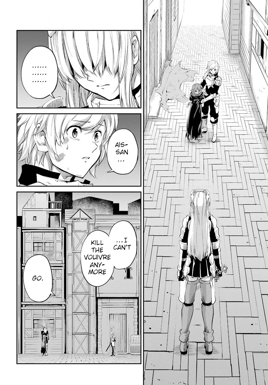 Dungeon ni Deai o Motomeru no wa Machigatte Iru Darou ka Gaiden - Sword Oratoria Chapter 91 page 30 - Chapter 91: Two Side