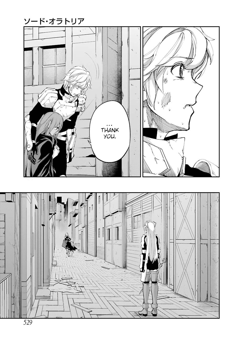 Dungeon ni Deai o Motomeru no wa Machigatte Iru Darou ka Gaiden - Sword Oratoria Chapter 91 page 31 - Chapter 91: Two Side