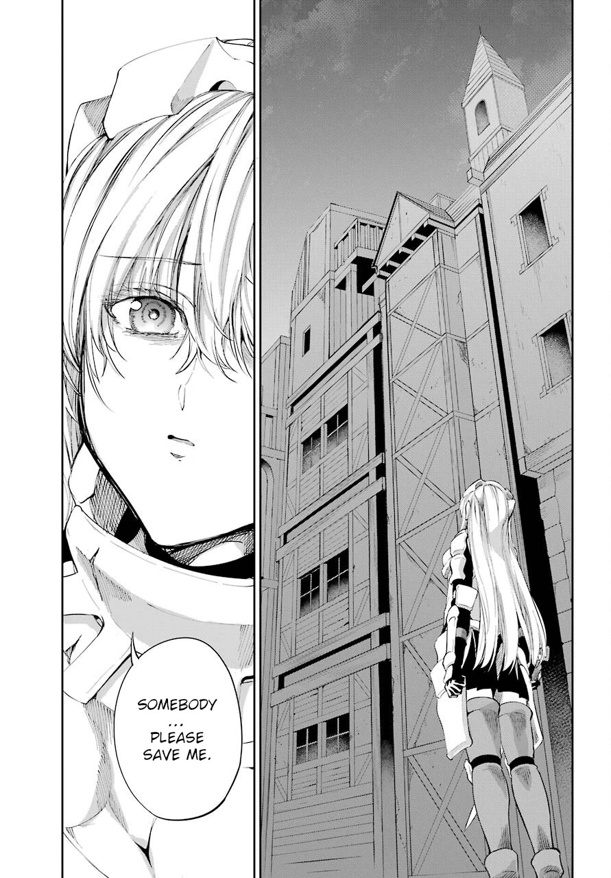 Dungeon ni Deai o Motomeru no wa Machigatte Iru Darou ka Gaiden - Sword Oratoria Chapter 91 page 35 - Chapter 91: Two Side
