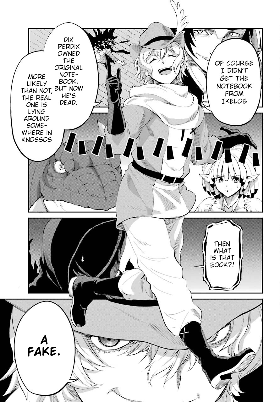 Dungeon ni Deai o Motomeru no wa Machigatte Iru Darou ka Gaiden - Sword Oratoria Chapter 91 page 51 - Chapter 91: Two Side