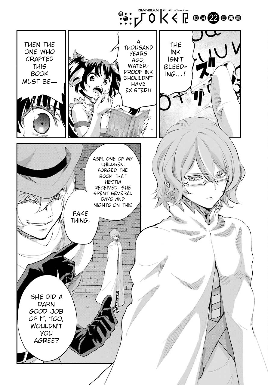 Dungeon ni Deai o Motomeru no wa Machigatte Iru Darou ka Gaiden - Sword Oratoria Chapter 91 page 52 - Chapter 91: Two Side