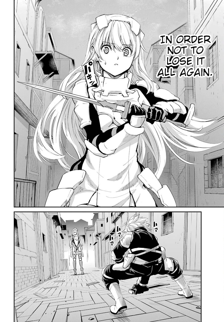 Dungeon ni Deai o Motomeru no wa Machigatte Iru Darou ka Gaiden - Sword Oratoria Chapter 91 page 8 - Chapter 91: Two Side
