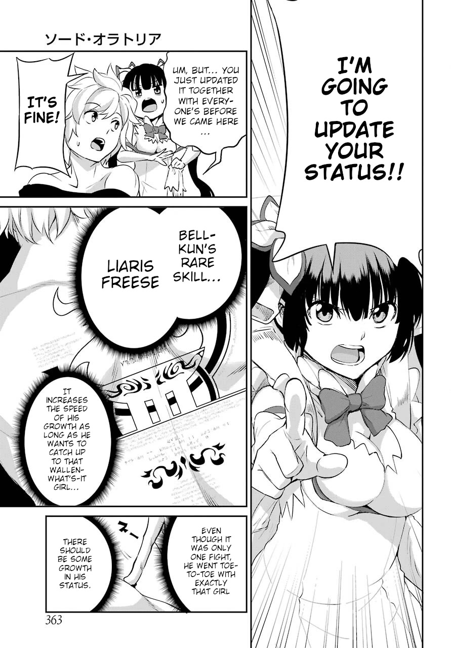 Dungeon ni Deai o Motomeru no wa Machigatte Iru Darou ka Gaiden - Sword Oratoria Chapter 92 page 13 - Chapter 92: Deusdea