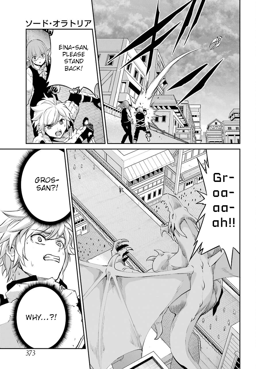 Dungeon ni Deai o Motomeru no wa Machigatte Iru Darou ka Gaiden - Sword Oratoria Chapter 92 page 23 - Chapter 92: Deusdea