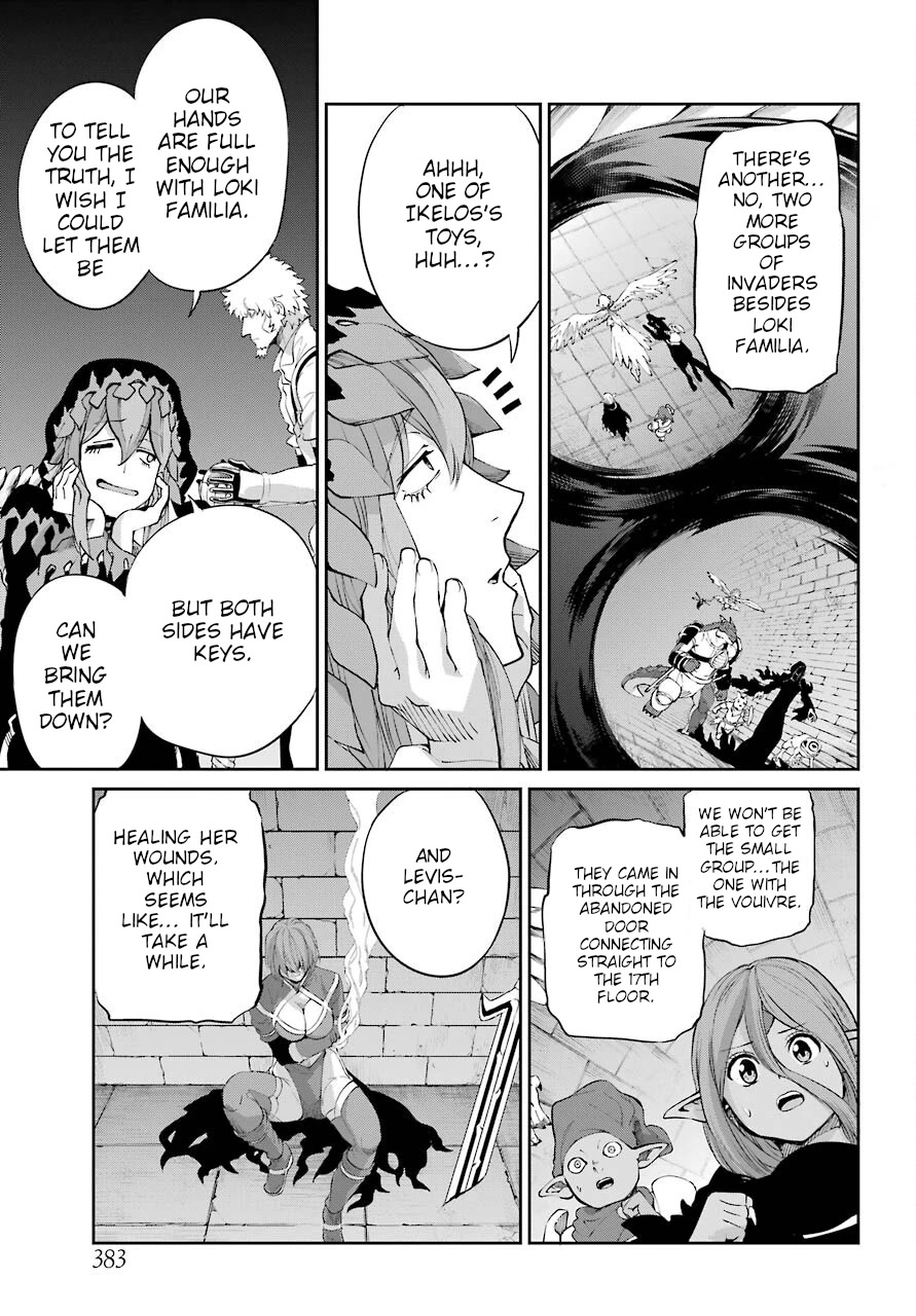 Dungeon ni Deai o Motomeru no wa Machigatte Iru Darou ka Gaiden - Sword Oratoria Chapter 92 page 33 - Chapter 92: Deusdea