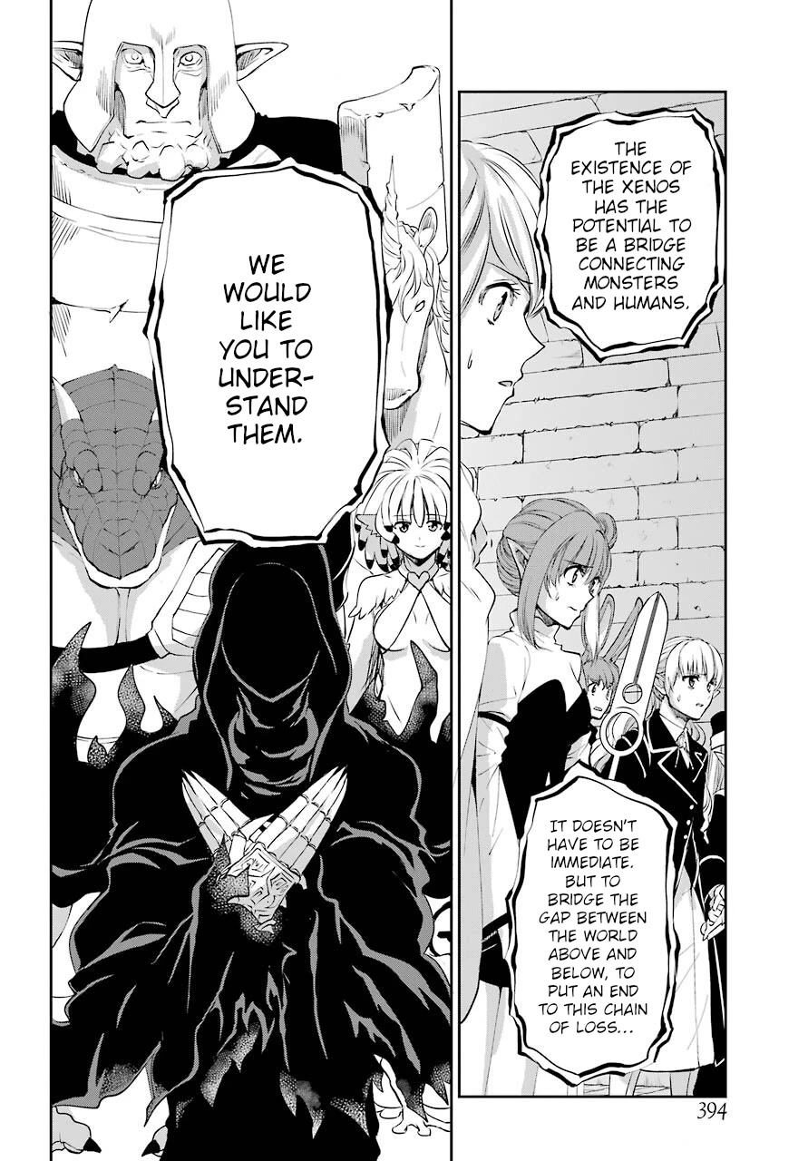 Dungeon ni Deai o Motomeru no wa Machigatte Iru Darou ka Gaiden - Sword Oratoria Chapter 92 page 44 - Chapter 92: Deusdea
