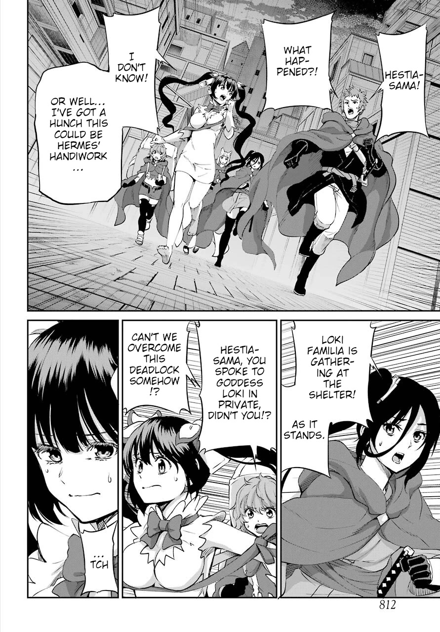 Dungeon ni Deai o Motomeru no wa Machigatte Iru Darou ka Gaiden - Sword Oratoria Chapter 93 page 10 - Chapter 93: The Hand Of God
