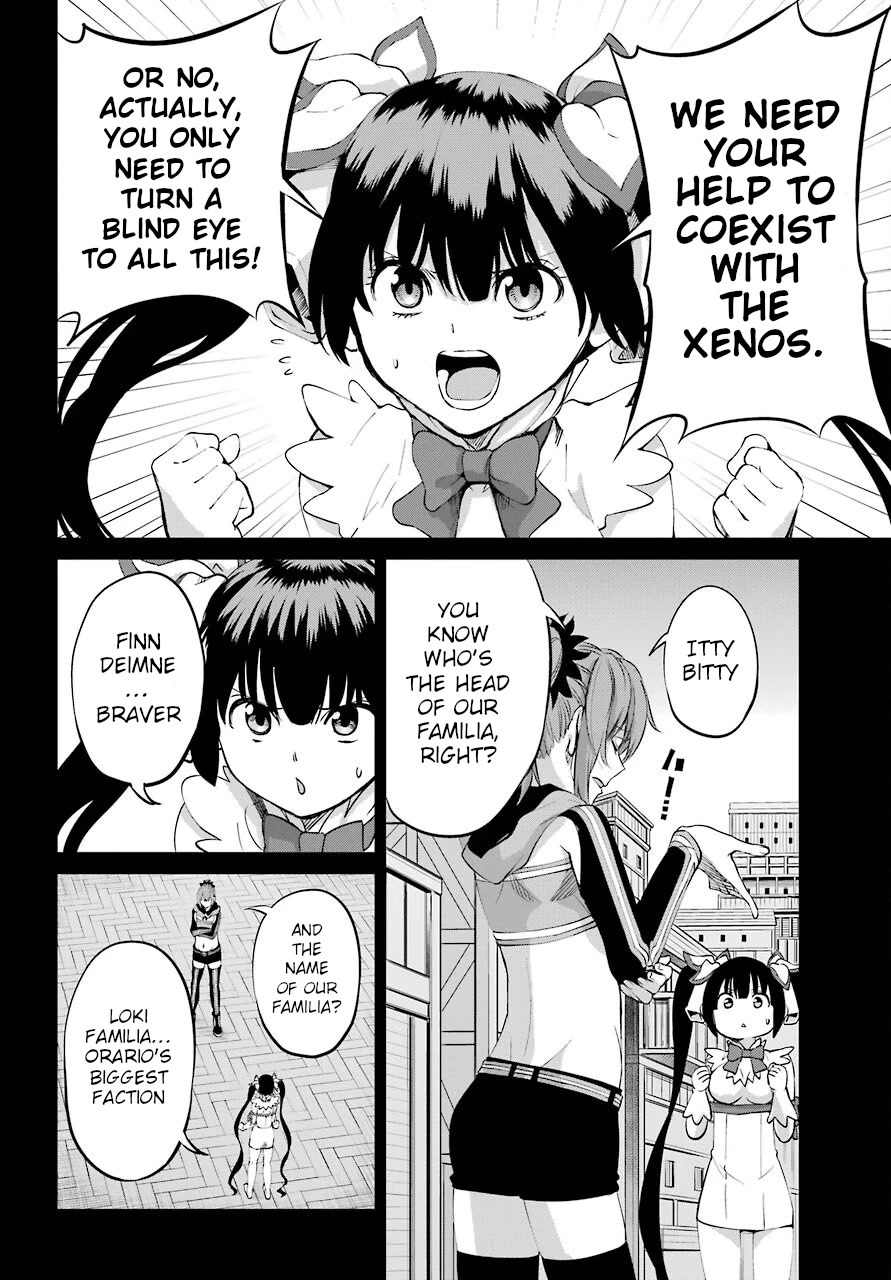 Dungeon ni Deai o Motomeru no wa Machigatte Iru Darou ka Gaiden - Sword Oratoria Chapter 93 page 12 - Chapter 93: The Hand Of God