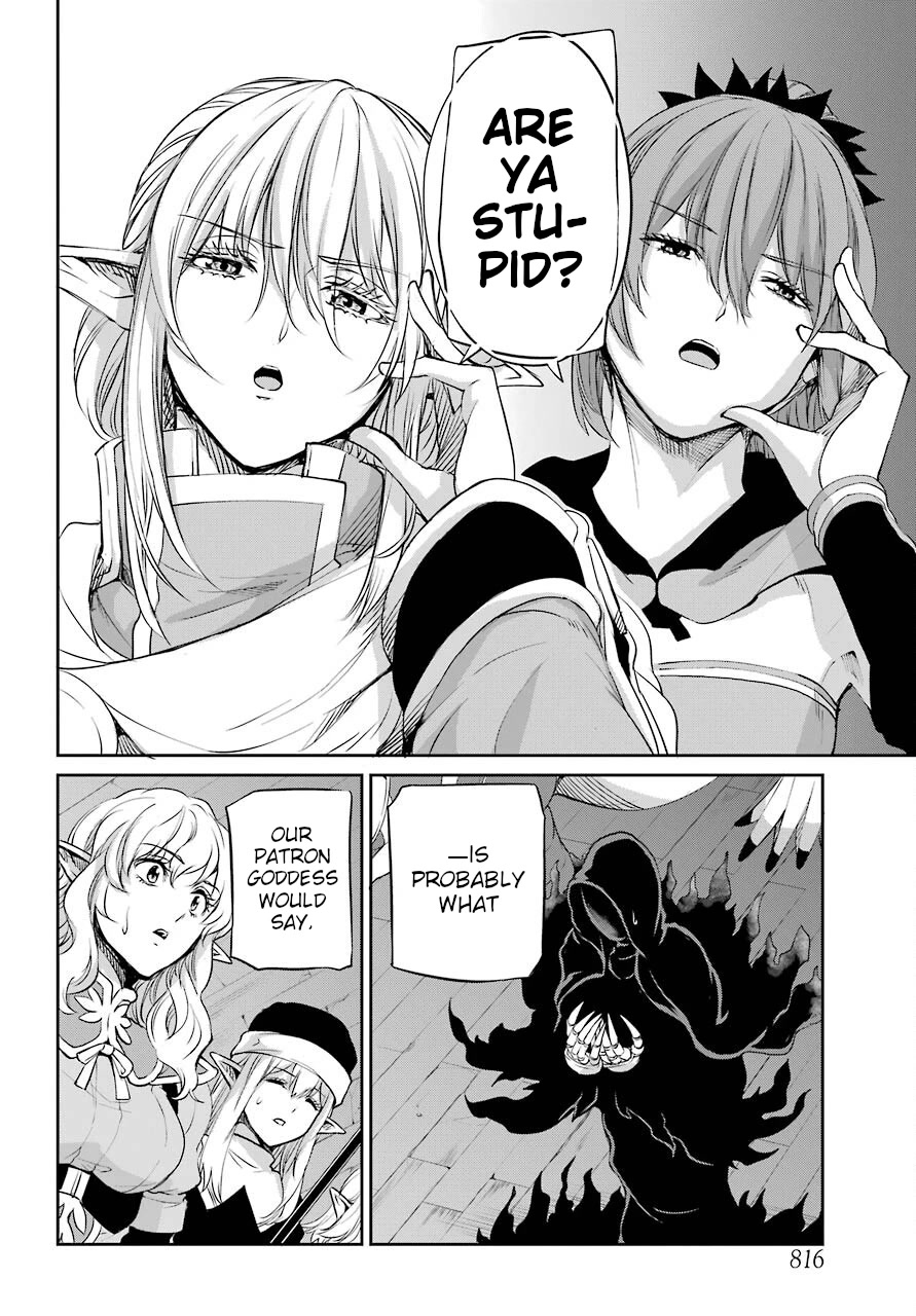 Dungeon ni Deai o Motomeru no wa Machigatte Iru Darou ka Gaiden - Sword Oratoria Chapter 93 page 14 - Chapter 93: The Hand Of God