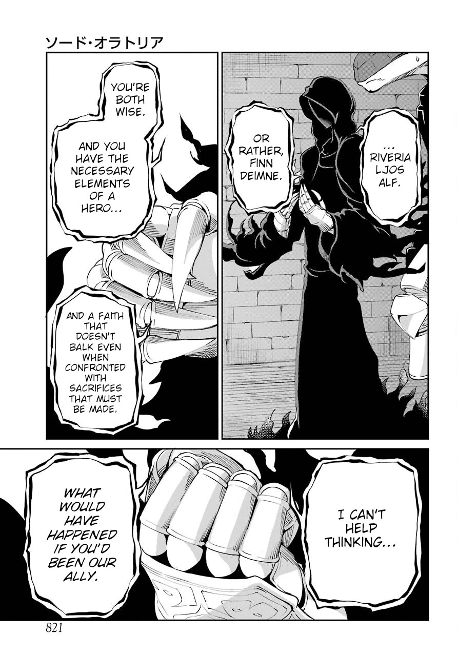 Dungeon ni Deai o Motomeru no wa Machigatte Iru Darou ka Gaiden - Sword Oratoria Chapter 93 page 19 - Chapter 93: The Hand Of God