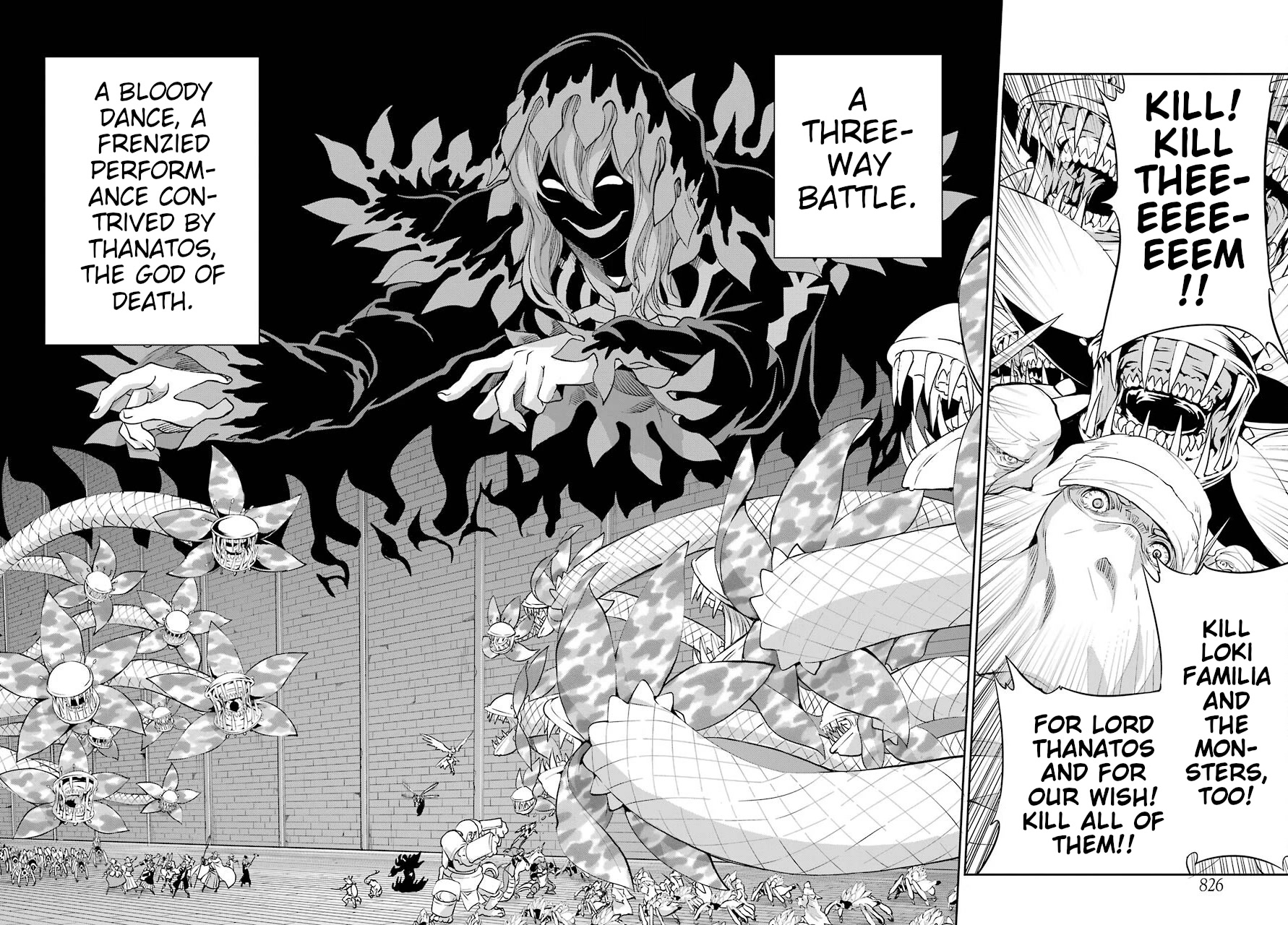 Dungeon ni Deai o Motomeru no wa Machigatte Iru Darou ka Gaiden - Sword Oratoria Chapter 93 page 24 - Chapter 93: The Hand Of God