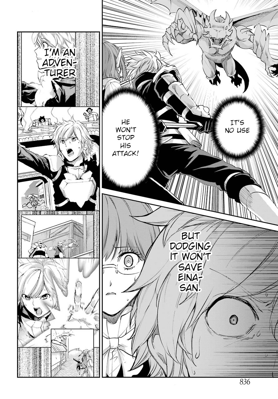 Dungeon ni Deai o Motomeru no wa Machigatte Iru Darou ka Gaiden - Sword Oratoria Chapter 93 page 33 - Chapter 93: The Hand Of God