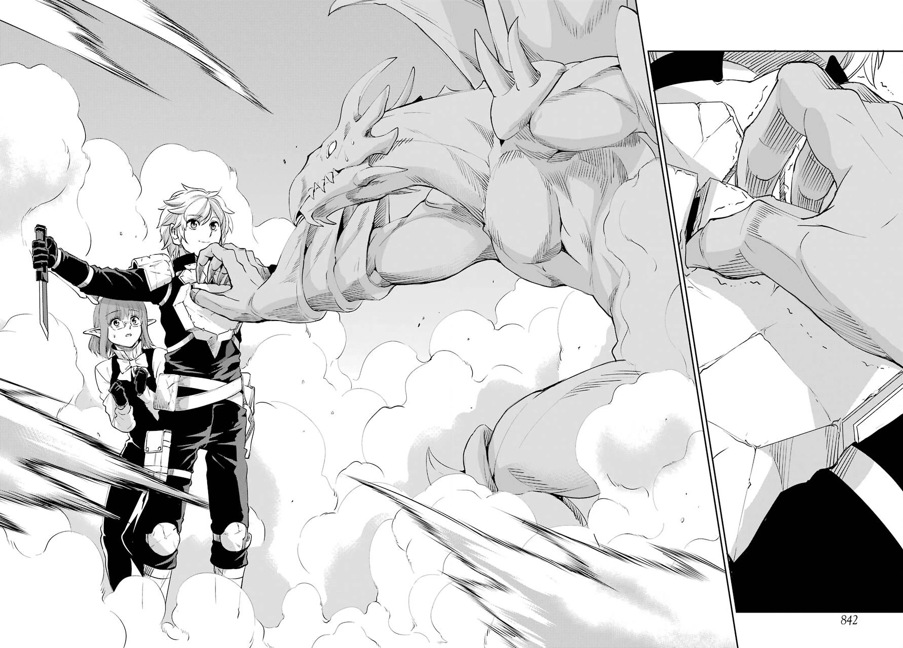 Dungeon ni Deai o Motomeru no wa Machigatte Iru Darou ka Gaiden - Sword Oratoria Chapter 93 page 39 - Chapter 93: The Hand Of God