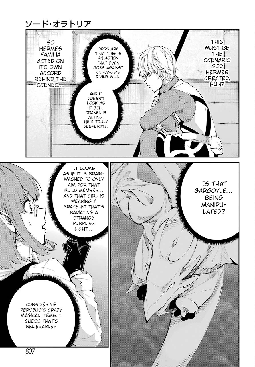 Dungeon ni Deai o Motomeru no wa Machigatte Iru Darou ka Gaiden - Sword Oratoria Chapter 93 page 5 - Chapter 93: The Hand Of God
