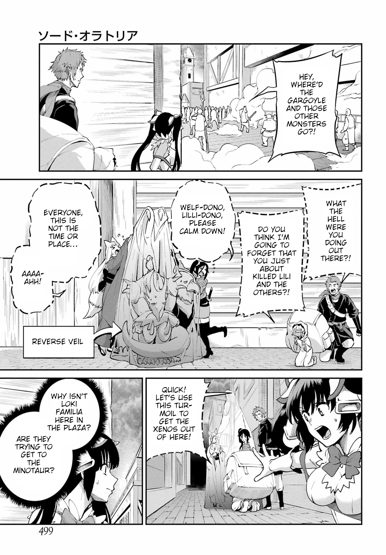 Dungeon ni Deai o Motomeru no wa Machigatte Iru Darou ka Gaiden - Sword Oratoria Chapter 94 page 24 - Chapter 94: Once More