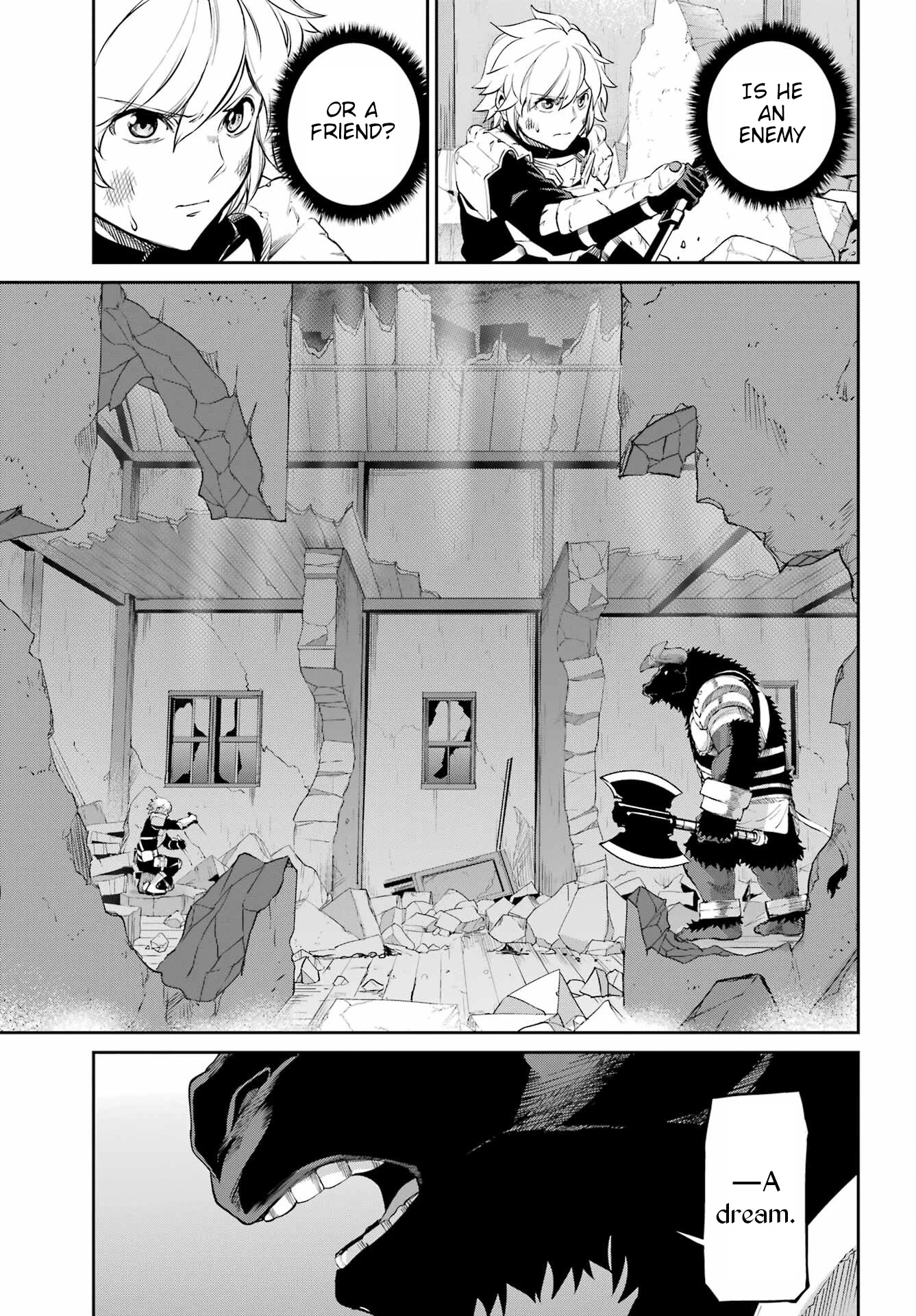 Dungeon ni Deai o Motomeru no wa Machigatte Iru Darou ka Gaiden - Sword Oratoria Chapter 94 page 9 - Chapter 94: Once More