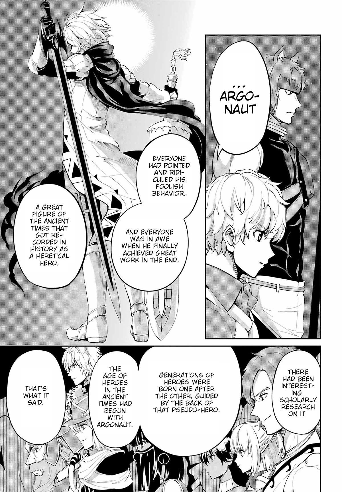 Dungeon ni Deai o Motomeru no wa Machigatte Iru Darou ka Gaiden - Sword Oratoria Chapter 95 page 6 - Chapter 95: Argonaut