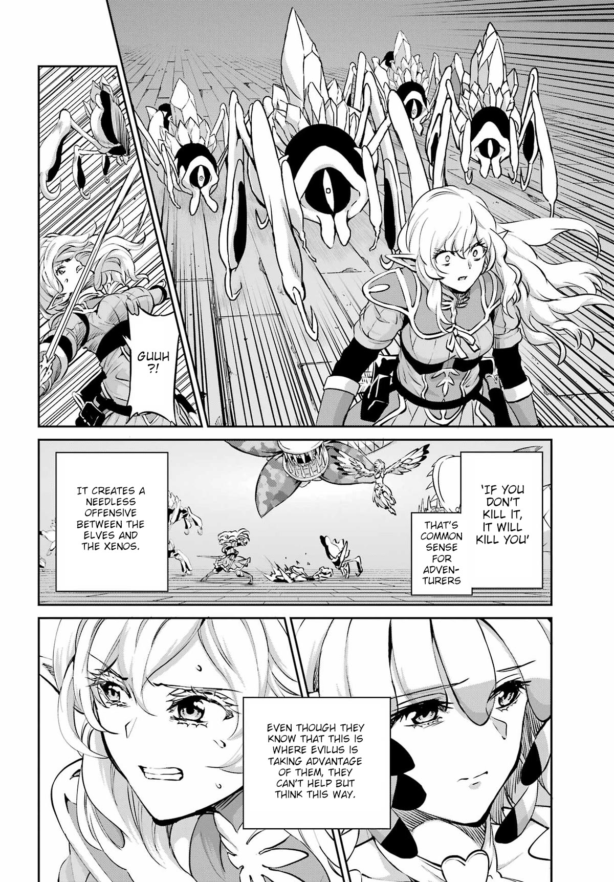 Dungeon ni Deai o Motomeru no wa Machigatte Iru Darou ka Gaiden - Sword Oratoria Chapter 96 page 10 - Chapter 96: Reconciliation