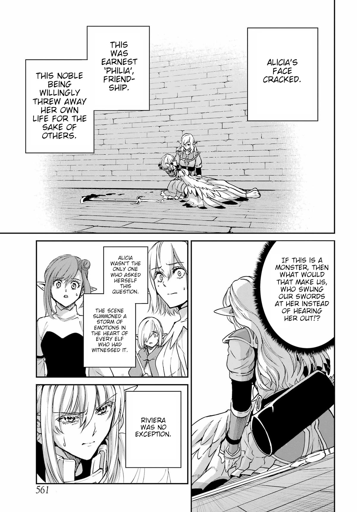 Dungeon ni Deai o Motomeru no wa Machigatte Iru Darou ka Gaiden - Sword Oratoria Chapter 96 page 17 - Chapter 96: Reconciliation