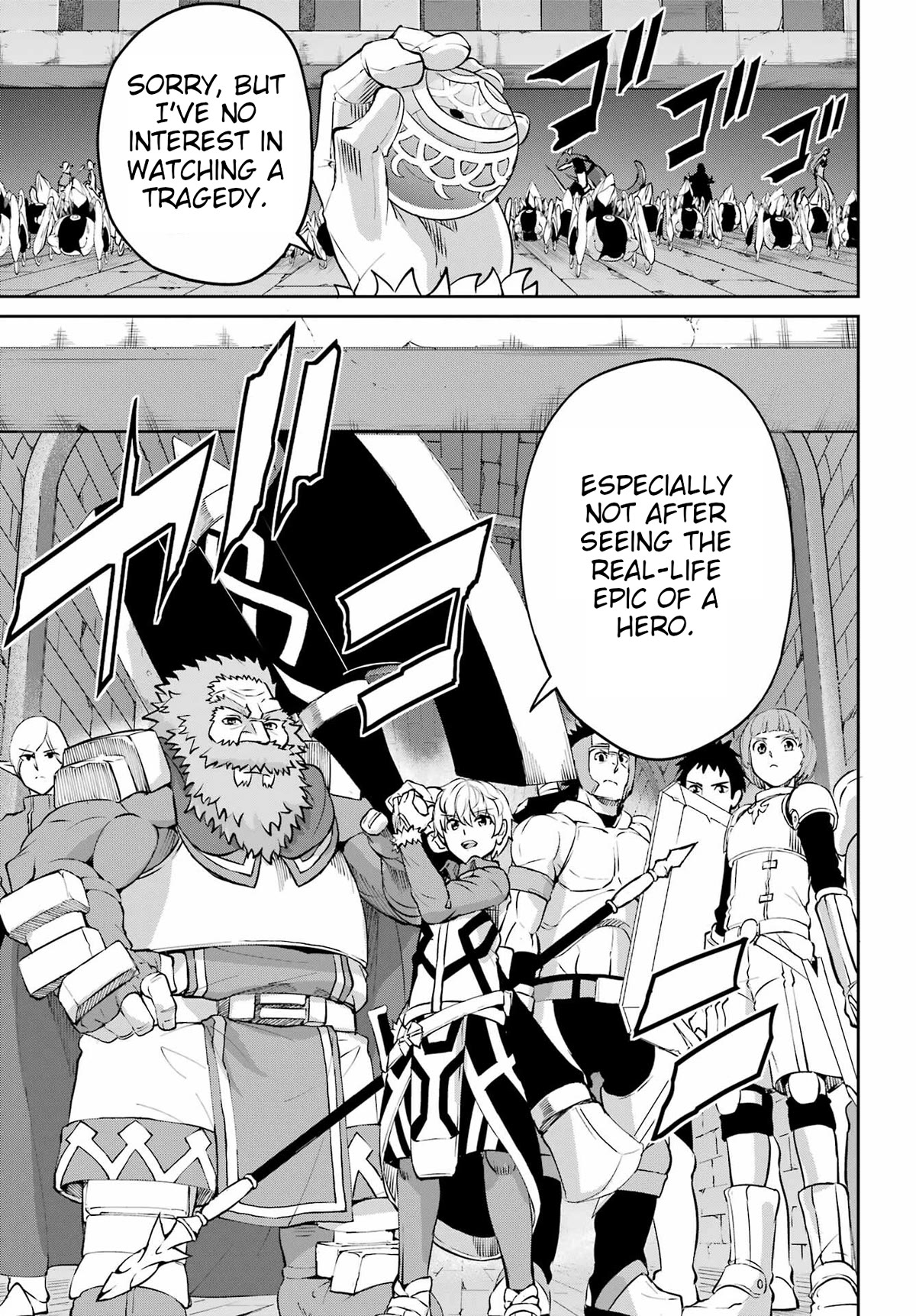 Dungeon ni Deai o Motomeru no wa Machigatte Iru Darou ka Gaiden - Sword Oratoria Chapter 96 page 19 - Chapter 96: Reconciliation