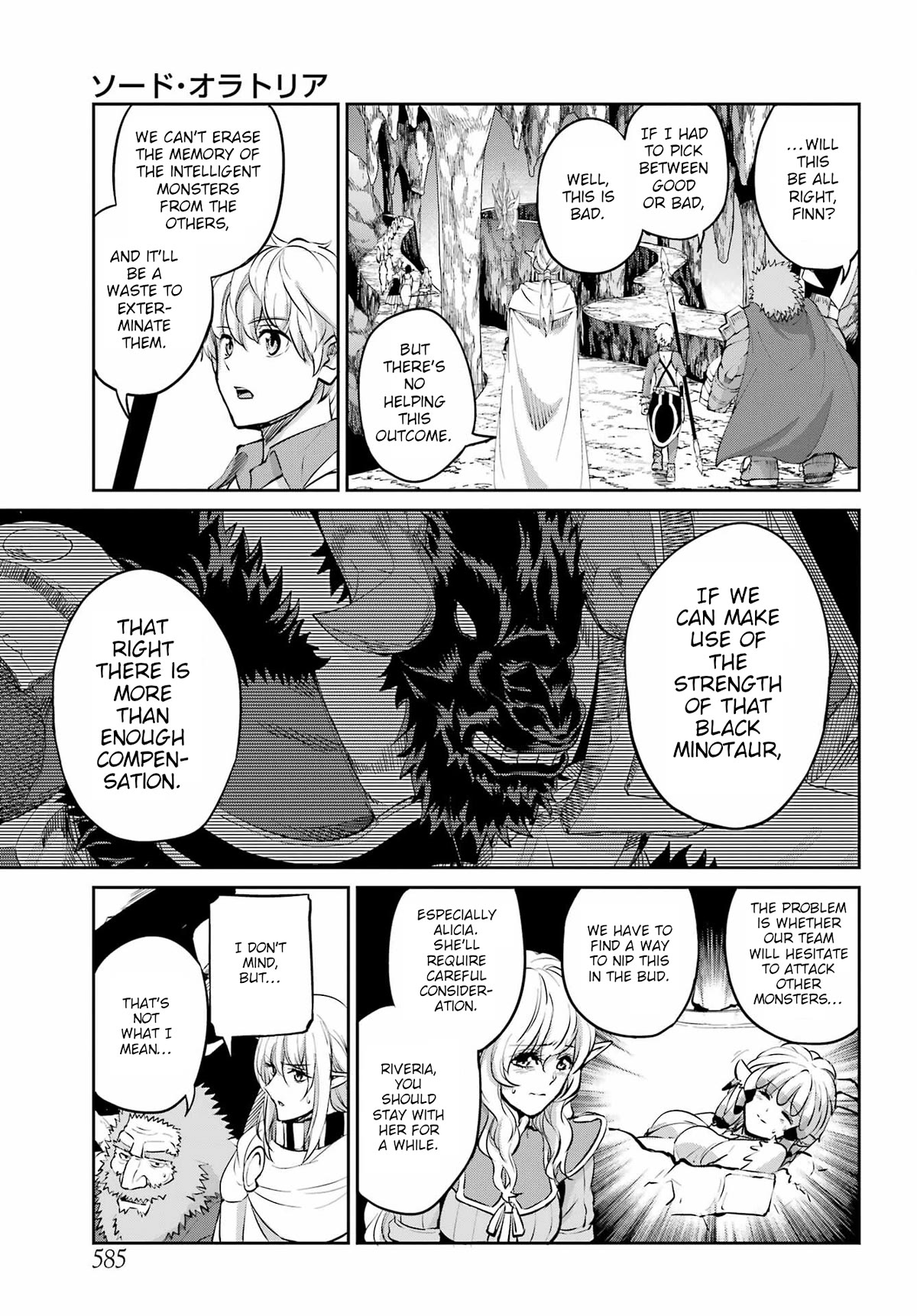 Dungeon ni Deai o Motomeru no wa Machigatte Iru Darou ka Gaiden - Sword Oratoria Chapter 96 page 40 - Chapter 96: Reconciliation