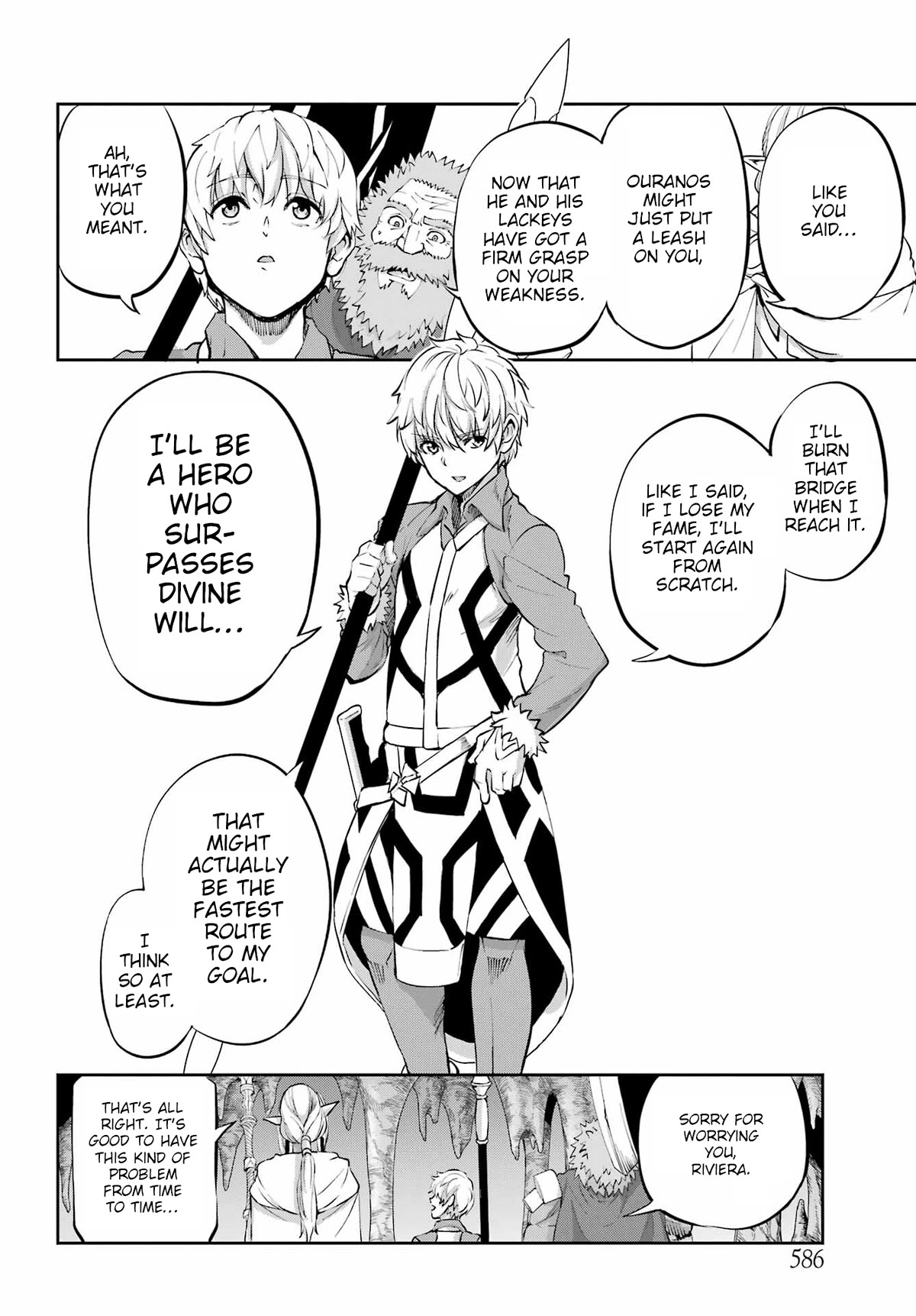 Dungeon ni Deai o Motomeru no wa Machigatte Iru Darou ka Gaiden - Sword Oratoria Chapter 96 page 41 - Chapter 96: Reconciliation