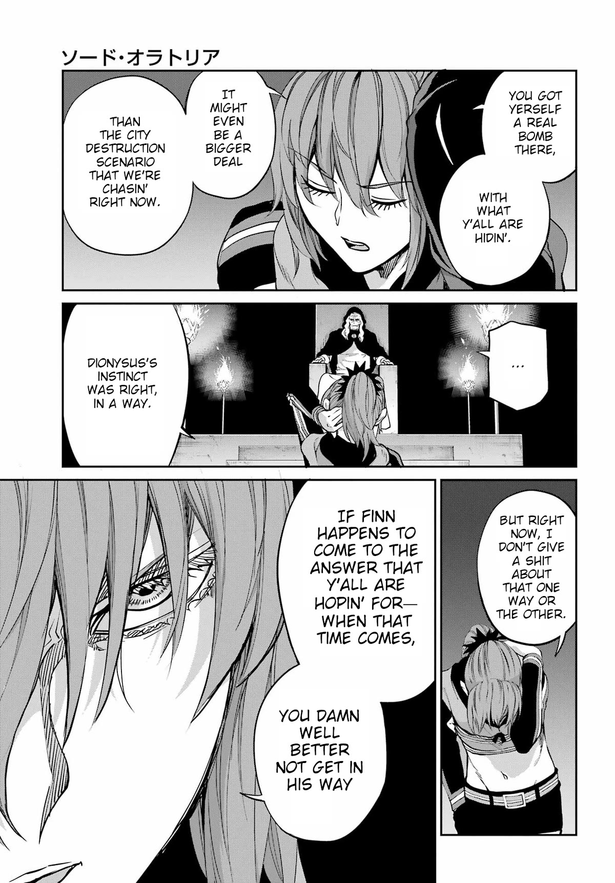 Dungeon ni Deai o Motomeru no wa Machigatte Iru Darou ka Gaiden - Sword Oratoria Chapter 96 page 44 - Chapter 96: Reconciliation