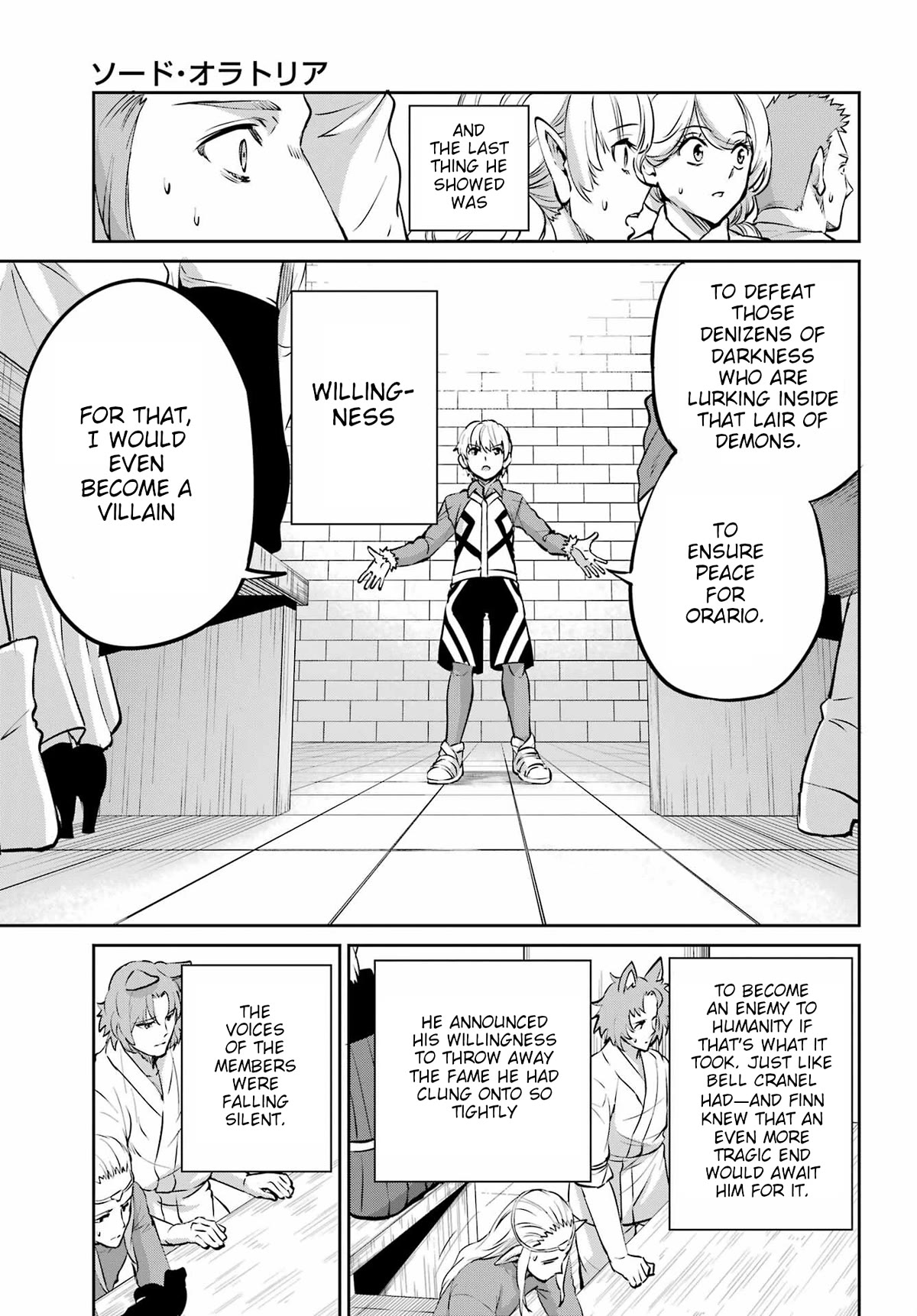 Dungeon ni Deai o Motomeru no wa Machigatte Iru Darou ka Gaiden - Sword Oratoria Chapter 97 page 13 - Chapter 97: Meeting of Familia