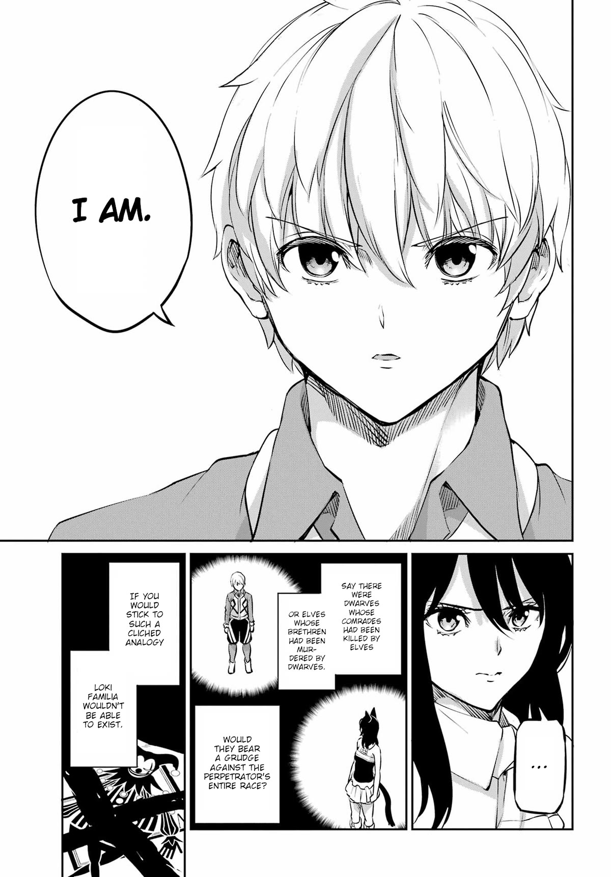 Dungeon ni Deai o Motomeru no wa Machigatte Iru Darou ka Gaiden - Sword Oratoria Chapter 97 page 17 - Chapter 97: Meeting of Familia