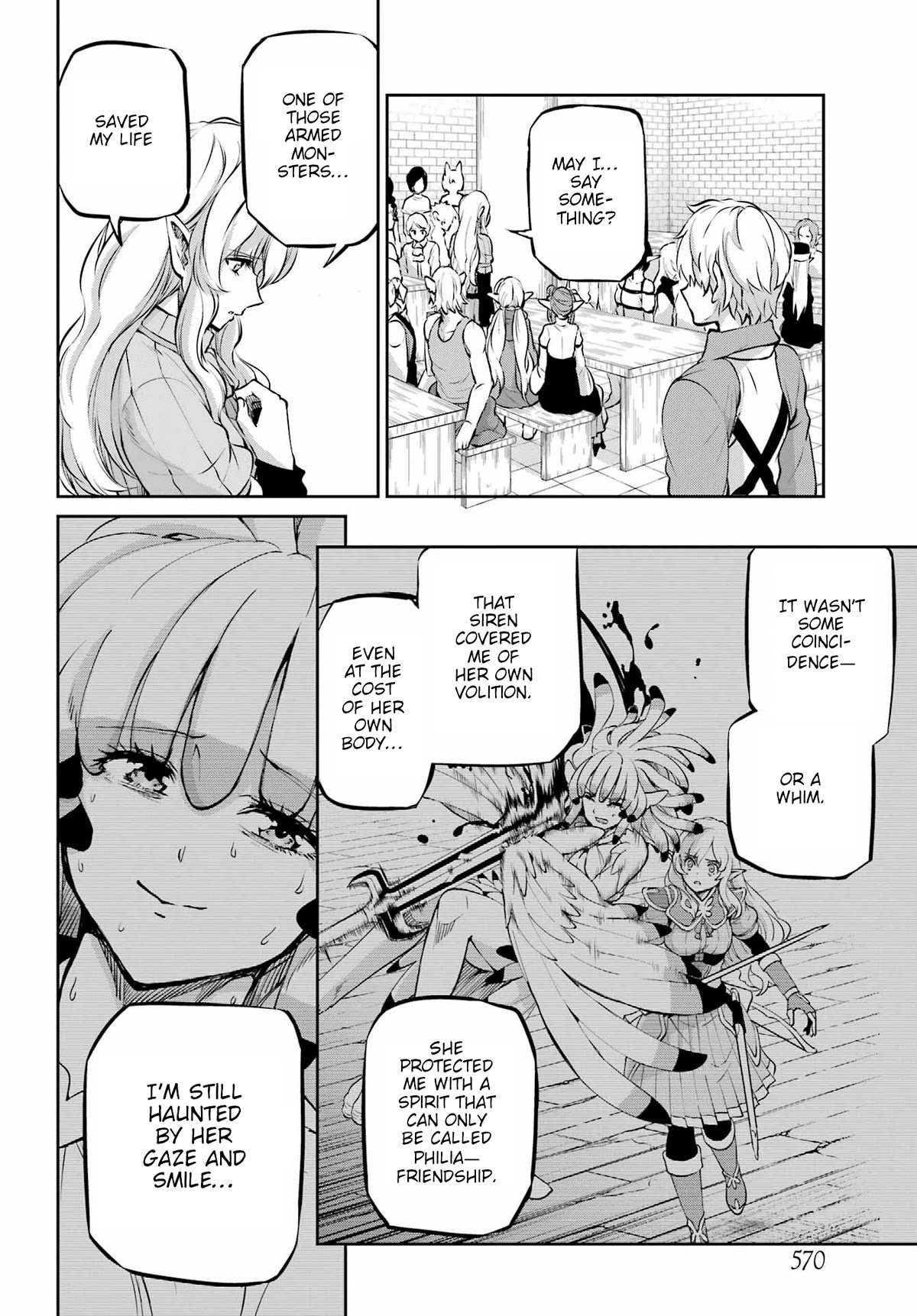 Dungeon ni Deai o Motomeru no wa Machigatte Iru Darou ka Gaiden - Sword Oratoria Chapter 97 page 20 - Chapter 97: Meeting of Familia