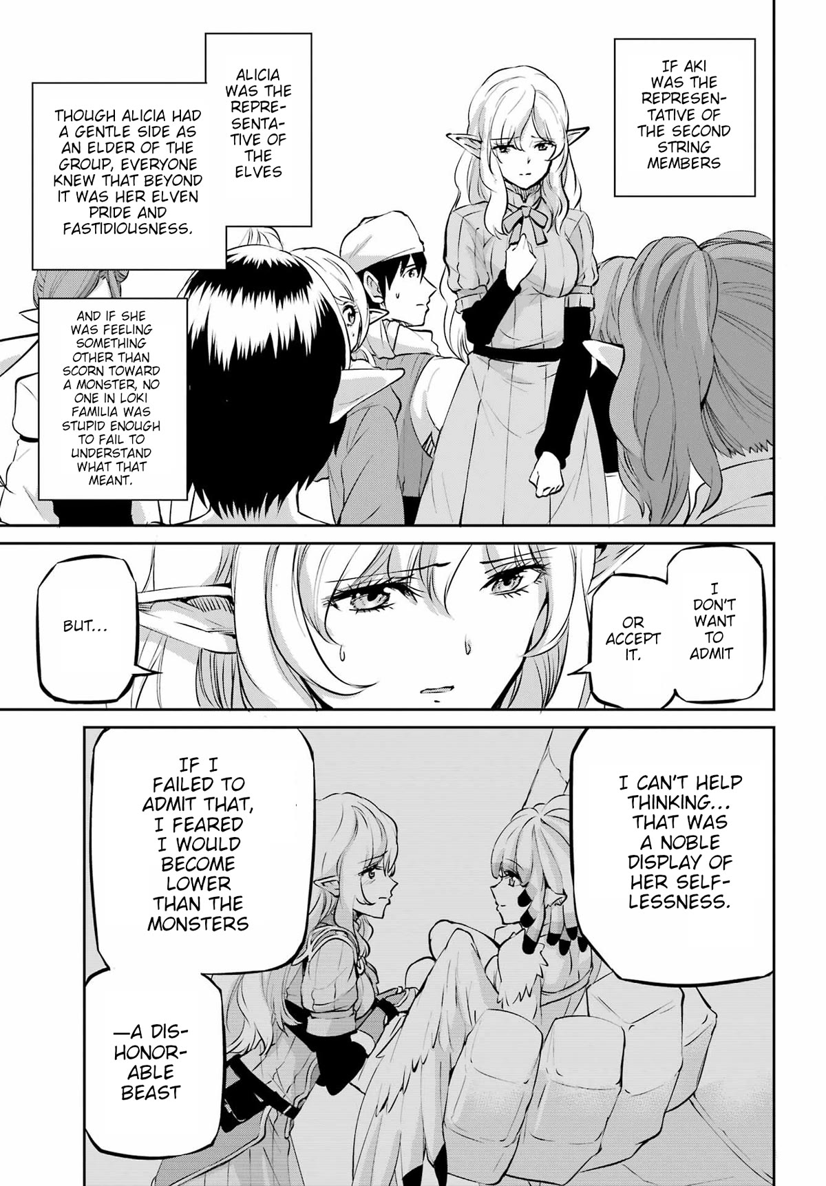 Dungeon ni Deai o Motomeru no wa Machigatte Iru Darou ka Gaiden - Sword Oratoria Chapter 97 page 21 - Chapter 97: Meeting of Familia